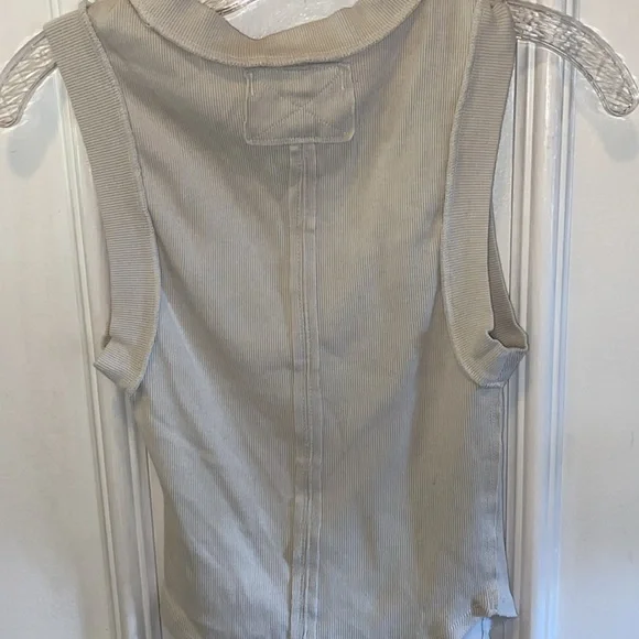 We The Free Cream Tank Top Size S - Picture 4 of 4